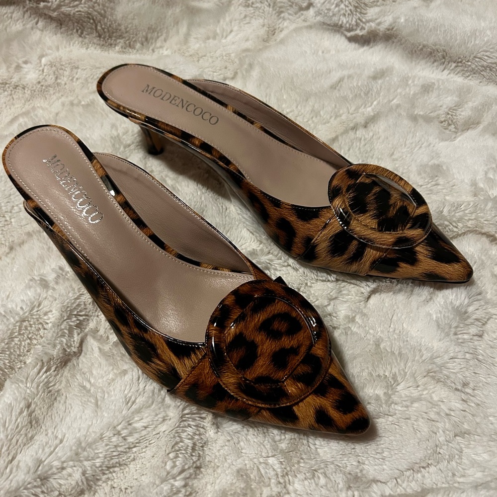 Cheetah heels